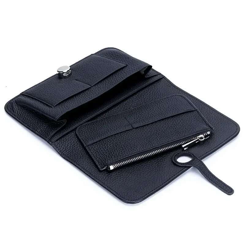 Genuine Leather Lady Large Capacity Long Wallet Multi-Function Handbag Passport Holder Fashion Coin Purse