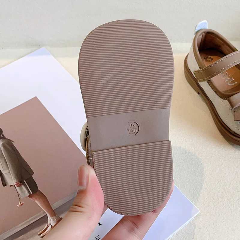 Girl Pu Leather Dress Shoes Childrens School Uniform Shoes Formal Wedding Church Oxford Loafer Flats Mary Jane Childrens Shoes W250407