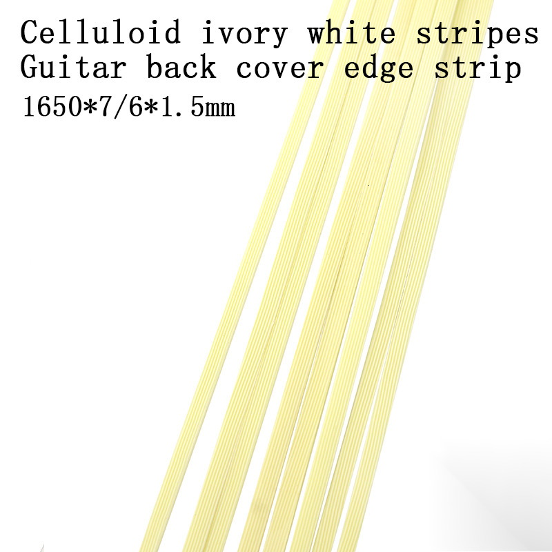 10 ABS Pcs Guitar Binding Purfling Strips ABS Guitar Parts Accessories for Luthier Supplies Guitar body fingerboard binding1650*6