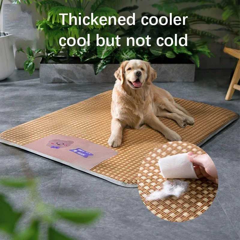 New Pet Spring/Summer Cool Mat Seasonal Mat Universal Dog Nest Cat Provides Breathable Moisture Proof Cool But Not Cold Y250407