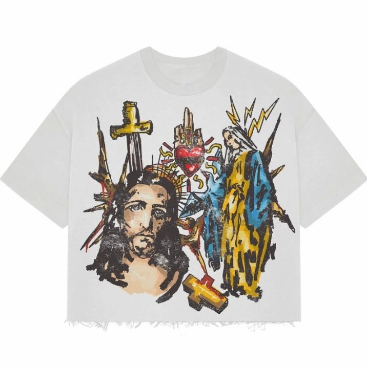 Men's T-Shirts Y2K T-shirt men's and women's retro hip-hop graffiti graphic printed streetwear oversized clothes