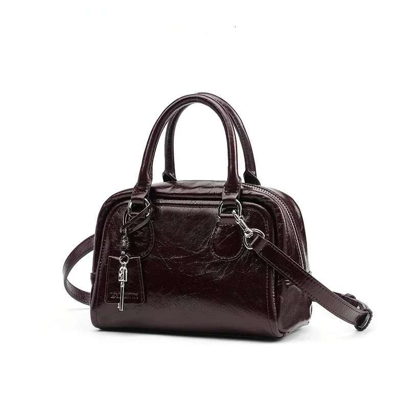 Original Brand Handbag Women Popular Shoulder Designer Boston Square Bag Lady Crossbody