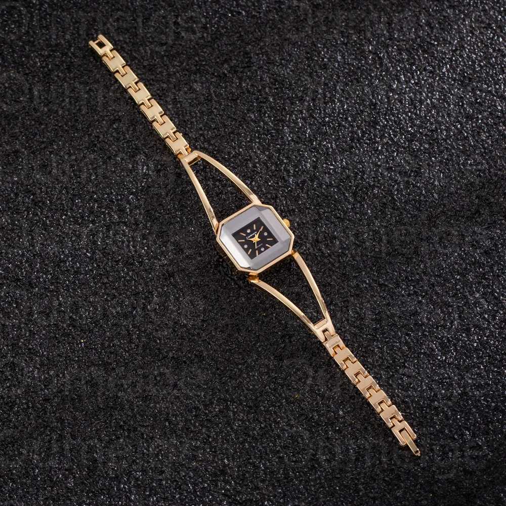 Simple style watch for women top brand luxury hollow analog quartz watch fashionable and elegant womens watch gift reloj MujerT250408