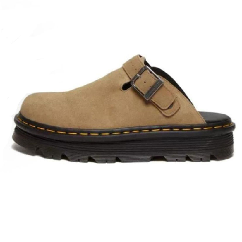 doc martin shoes martene mules designer boots Zebzag Suede Slingback Platform Mule Josef Grey Black Savannah Tan Muted Olive Purple WhiBCnS#