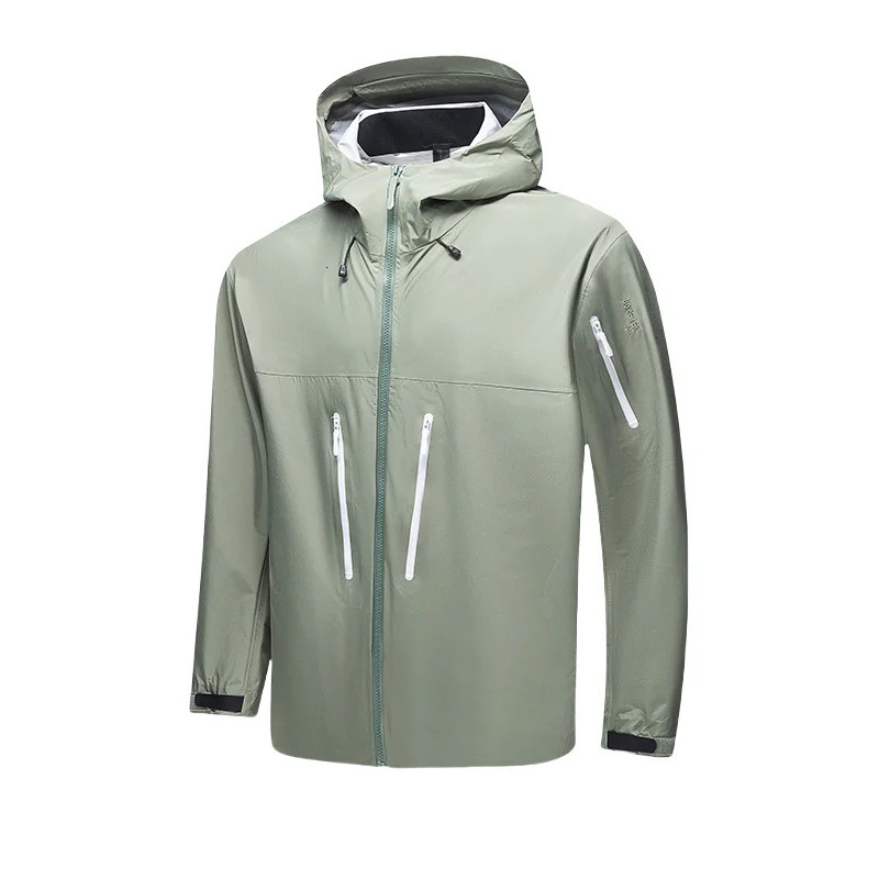 Spring and Autumn Storm Jacket Mens Fashion Sports Outdoor Mountain Tourism Leisure Loose 250407