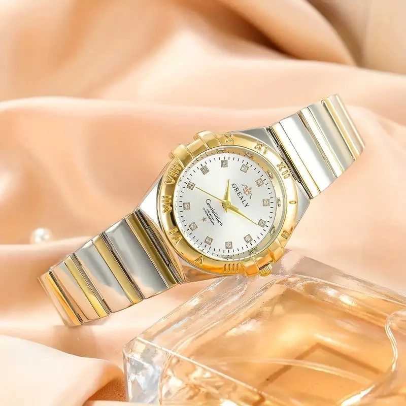 New Luxury Womens Watch Fashion Quartz Watch Mens Casual Business Watch Womens Steel Belt Dial Watch Relogio FemininoT250408