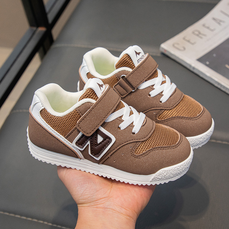 Toddler Kids Fashion Design Walking Shoes Sneakers Non-slip Casual Shoes Kidszworld Boys Girls Youth Outdoor Sports Trainers Shoes Size 26 - 37 K0628