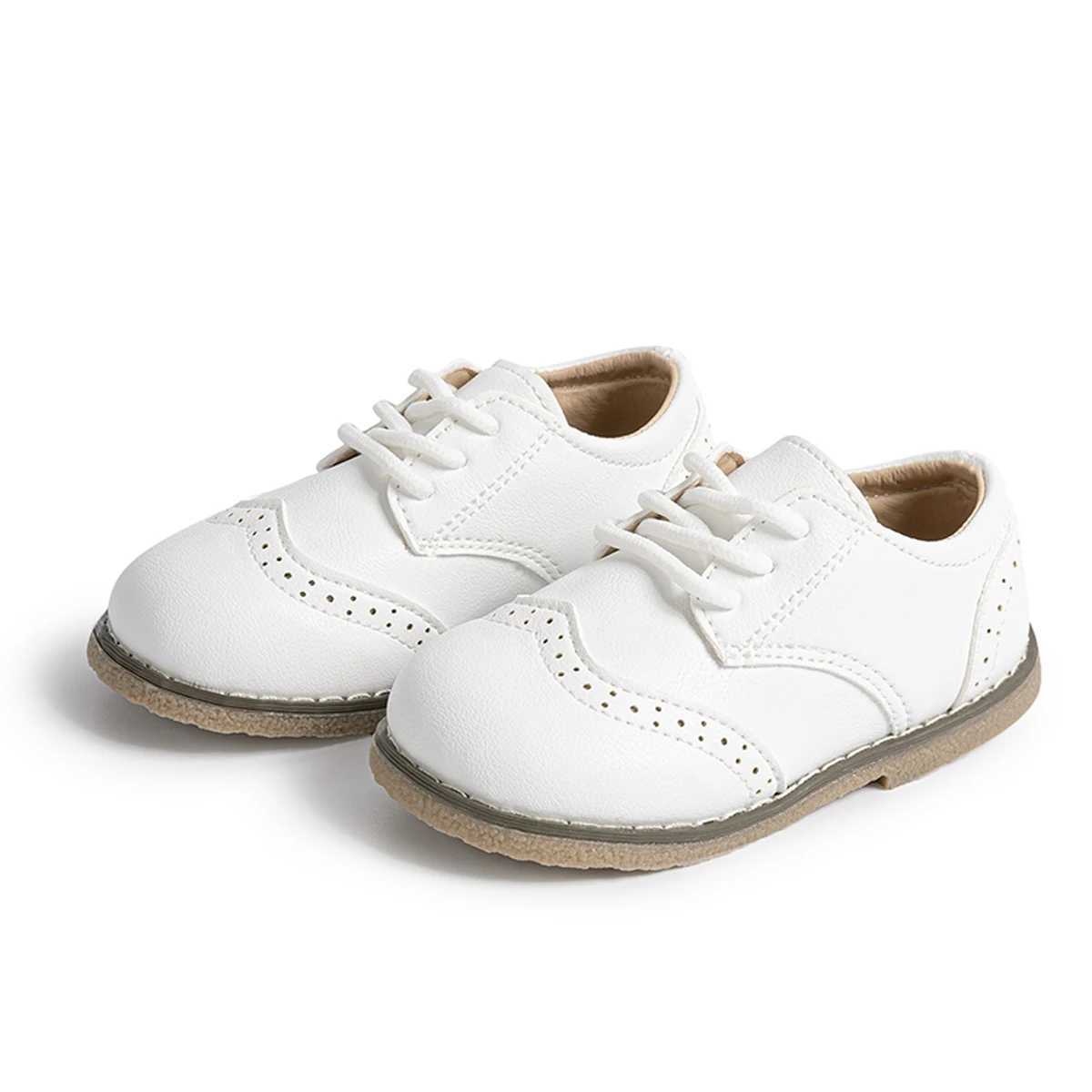 KIDSUN Fashion Childrens Shoes for Girls Lace PU Leather Shoes for Girls Multi Color Casual Baby Shoes Princess Childrens Shoes W250407