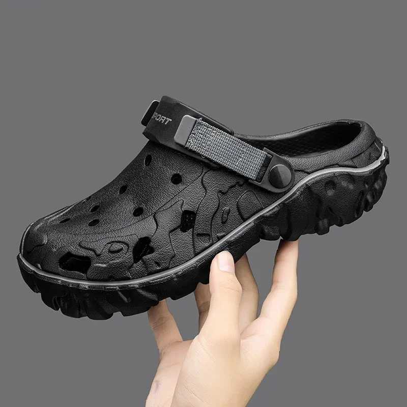 New Arrival 2025 Summer Mens Sandals Hot Selling Outdoor Garden Clogs Cave Shoes Mens Casual Shoes Water Shoes Comfortable Home Soft Skating Shoes T25