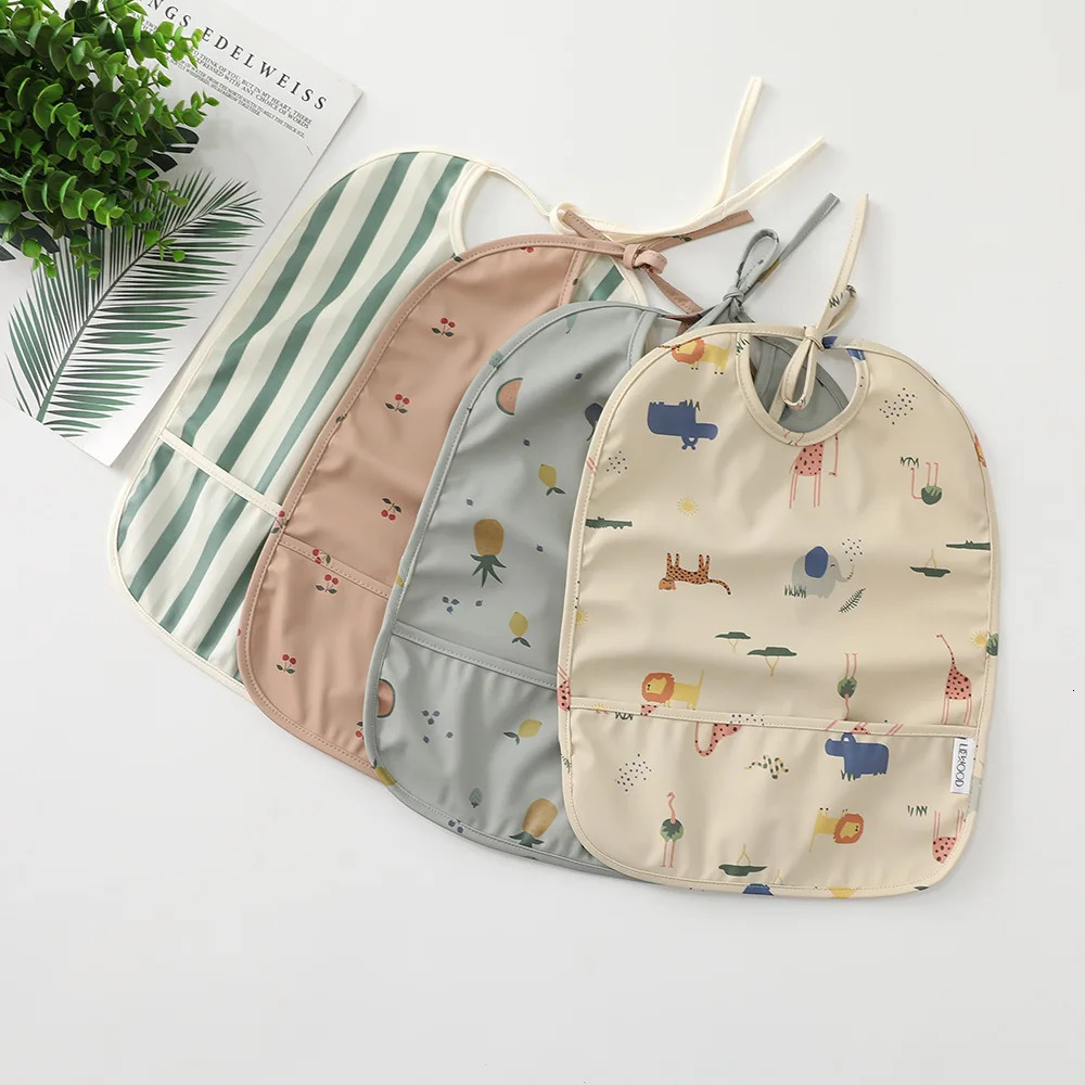 born Sleeveless Waterproof Short Sleeve Baby Feeding Food Introduction Clothing Accessories Apron Work Wear Bibs Clothes Bib 250408