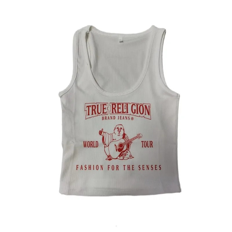 Sexy Graphic T Shirts Fashion Top Printed Sweatshirts Streetswear 2024 Summer Clothes Women Y2K Cropped Tank Tops Tees 250408