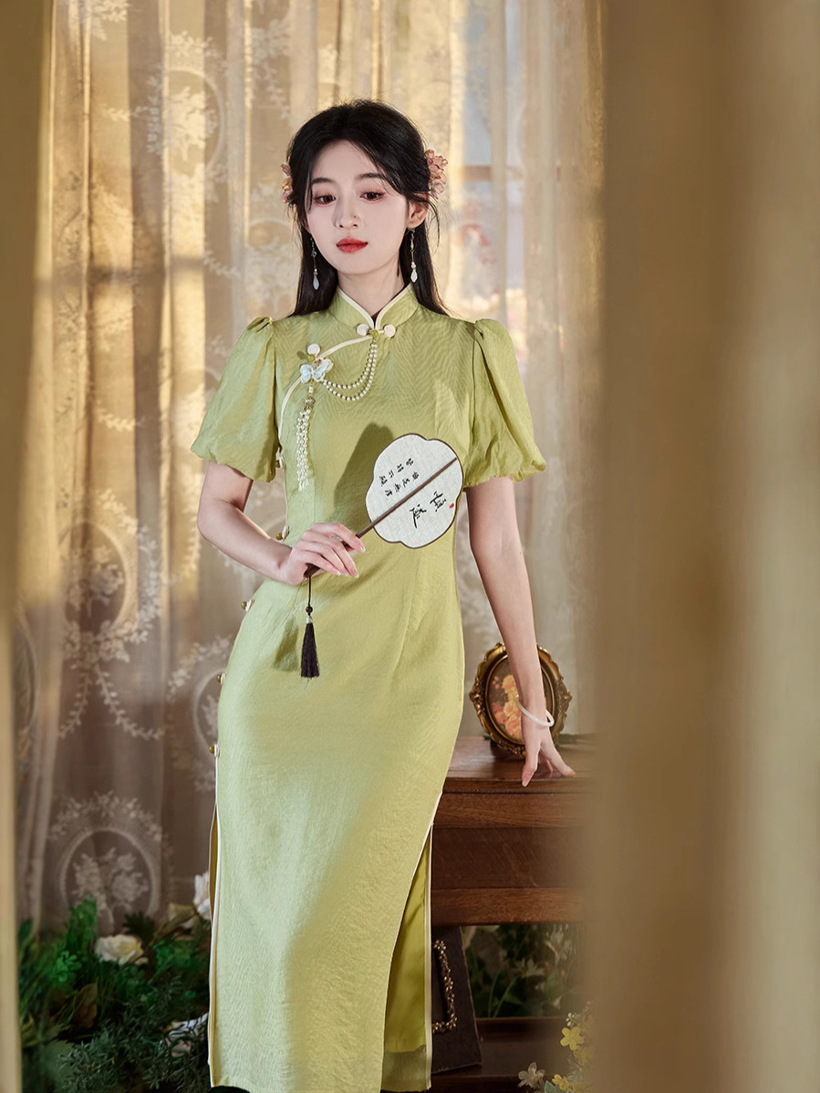 S36 New daily improved national style small new Chinese style women's clothing national style girl
