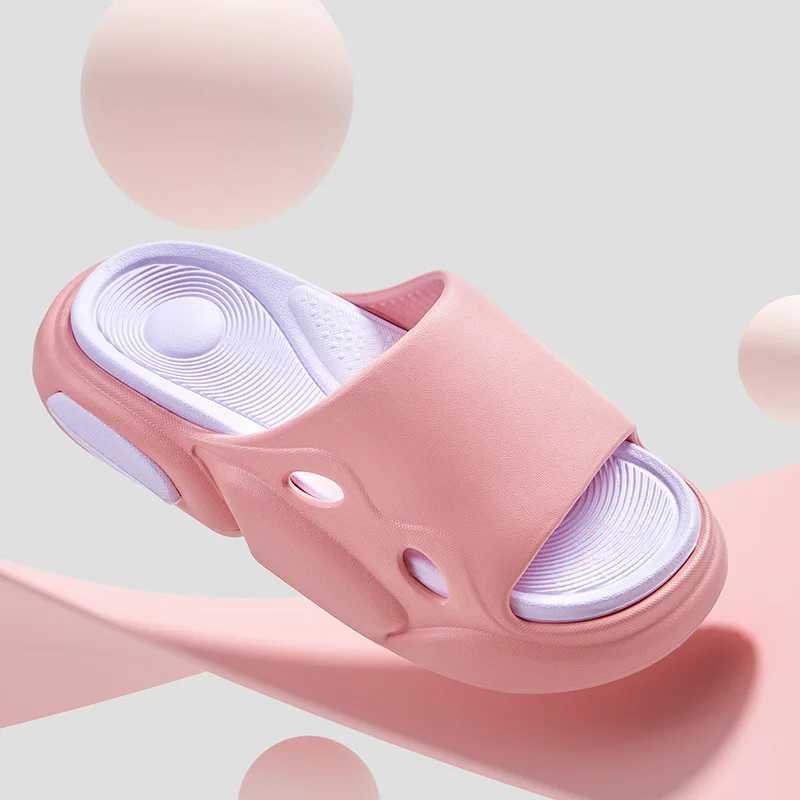 Gacimy Womens Platform Sliding Block 2025 Summer New Outdoor N-Slip Beach Sandals Fi Adhesive Thick Bottom Sliding Block House Sliding BlockXJ250407