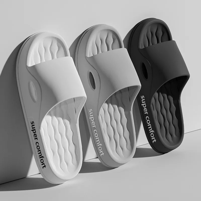 Fashion Mens Summer Ligtweight EVA Indoor Home Sandals Slippers Shoes Men Slippers Outdoor Students Women Comfortable Slides 250408