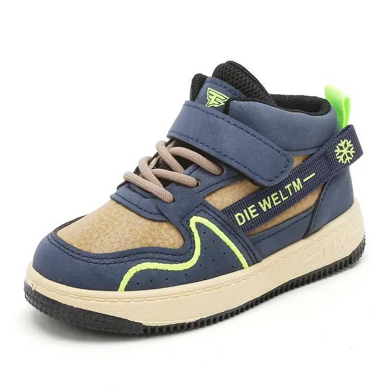 Size 21-32 childrens casual breathable running sports shoes for girls boys and children wearing light resistant shoes for babies anti slip shoes for t