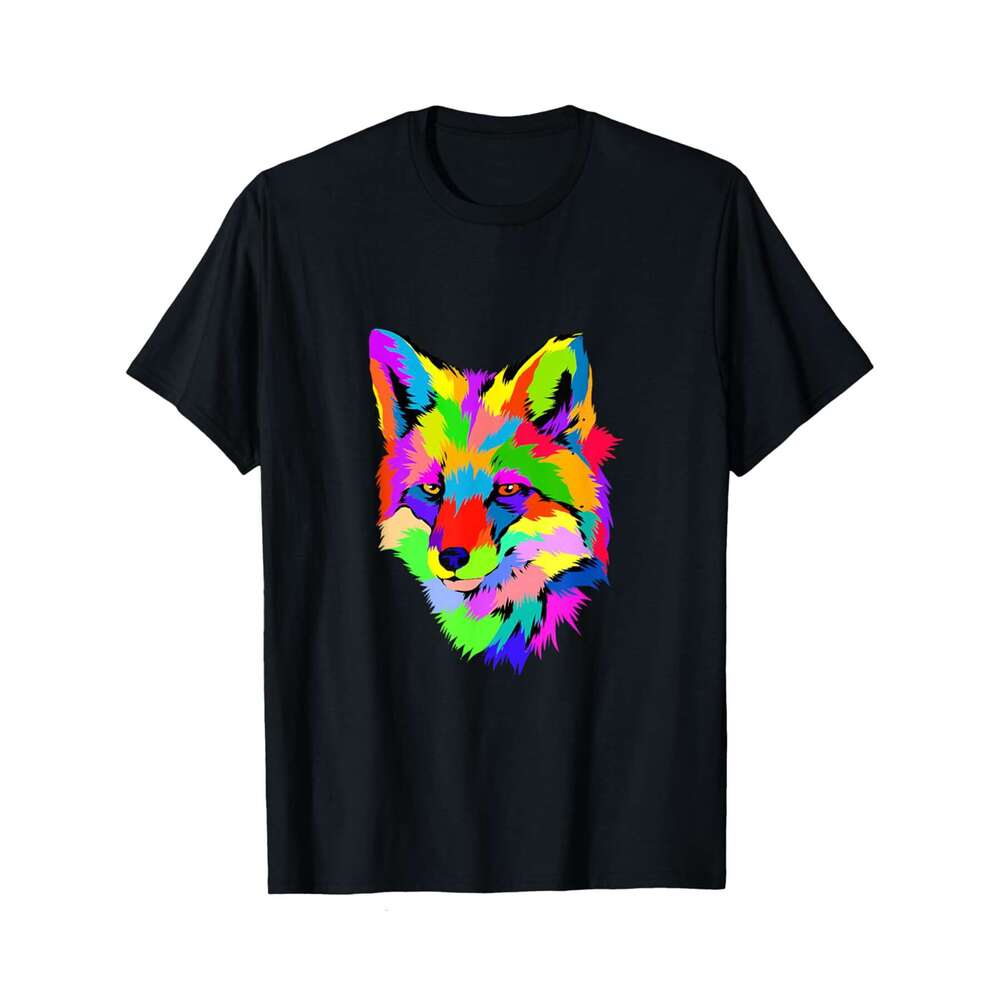 Designer T shirt Pop Art Flamingo Shirt Colorful Animal Bird Lover Birder - 220g Tshits