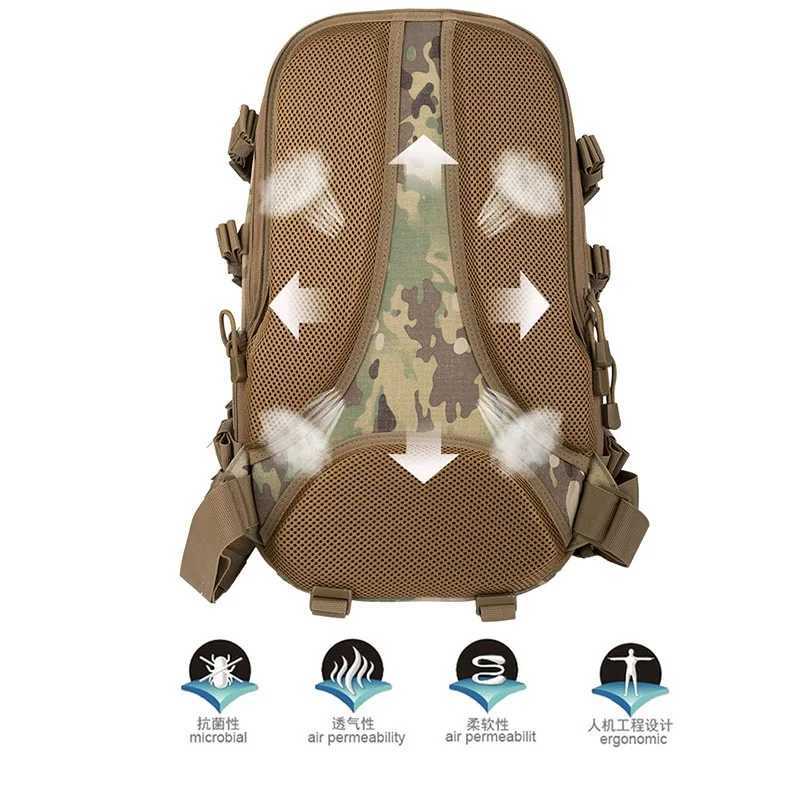 YAKEDA Hunting Backpack Multi-functional MOLLE Second Generation Dragon Egg Bag Waterproof Wear-resistant Shoulder Sports BagC250407