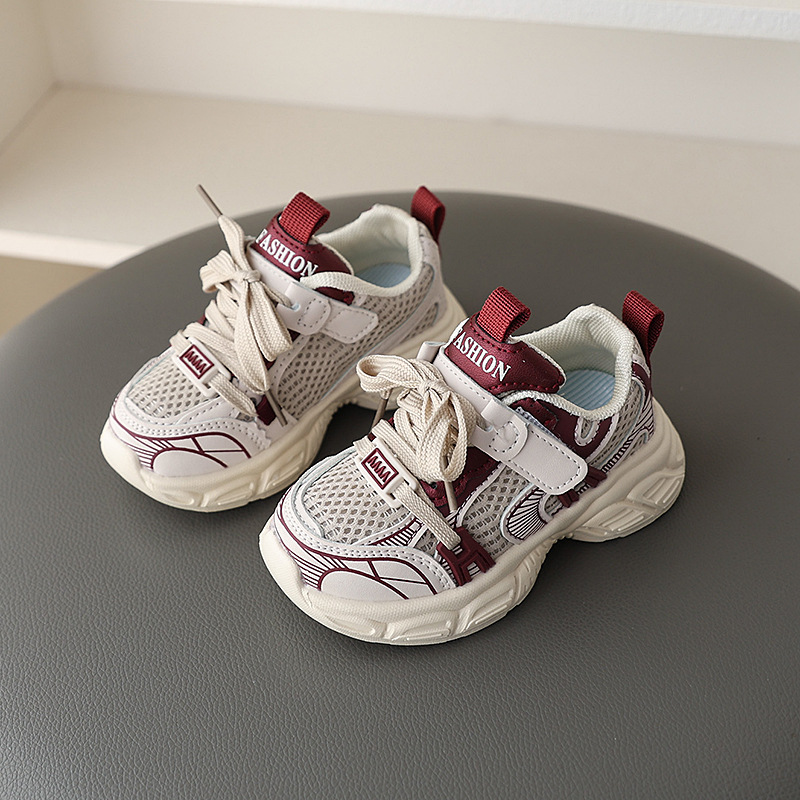 Girl Sports Shoes 2025 New Style Soft Sole Toddler's Casual Shoes Kidszworld Fashionable Breathable Shoes for Kids Boy Size 21- 30 K0647