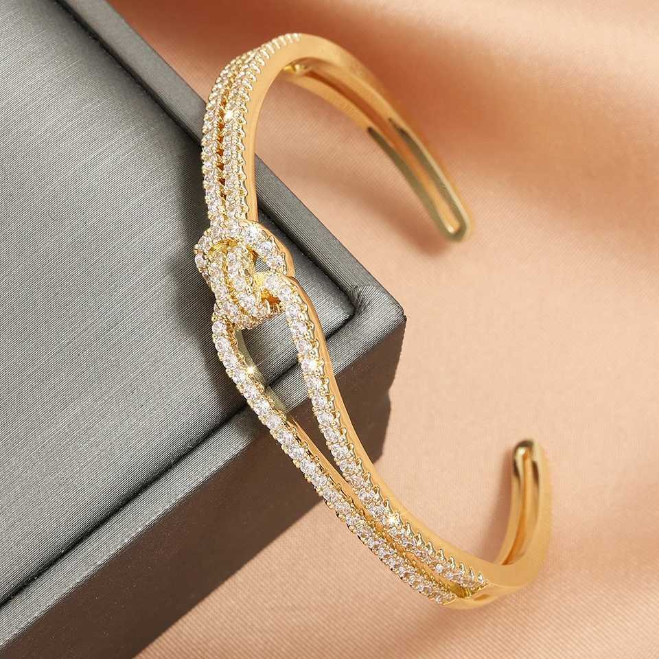 Bohen Gold Silver Color Metal Wide Cuff Bangles Vintage Punk Simple Bracelets For Wen 2023 New Gift Jewelry DIEZI BohenC250408