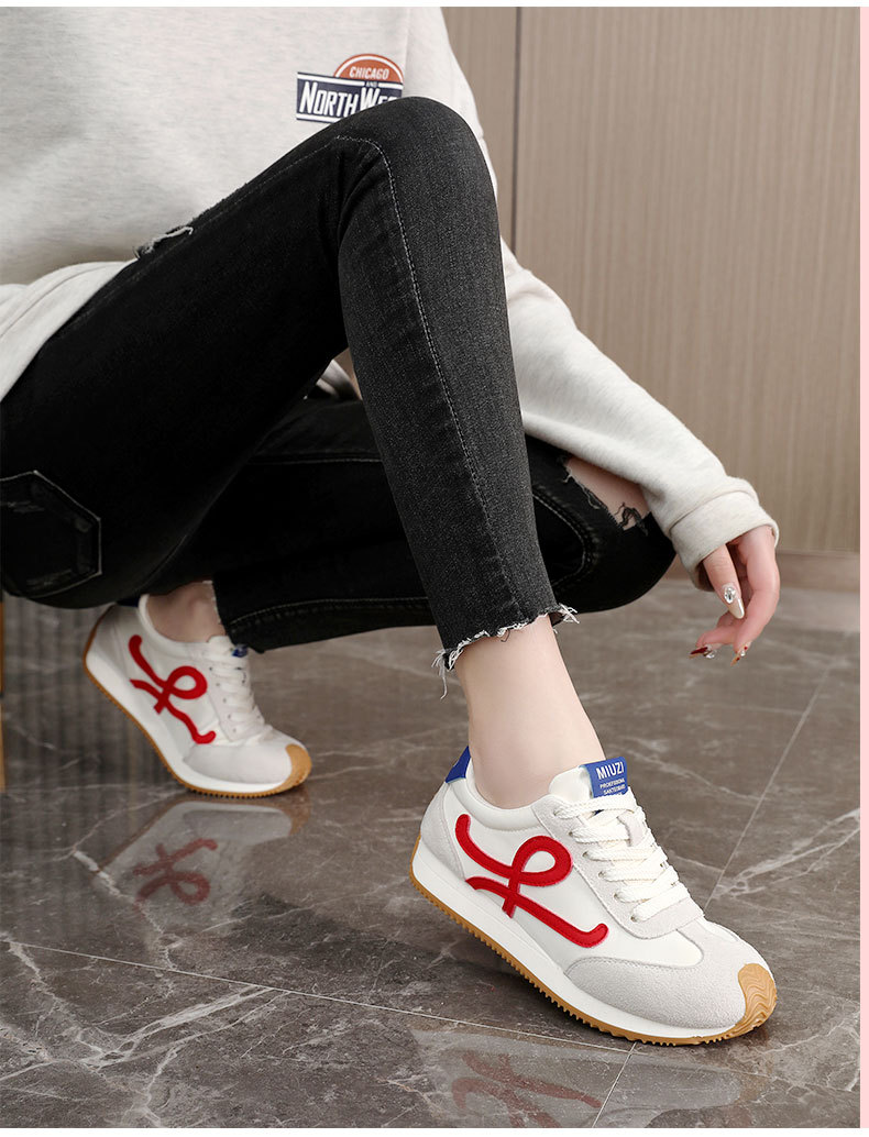 Casual shoes women flat shoes breathable comfortable wear-resistant sports shoes casual running outdoor travel