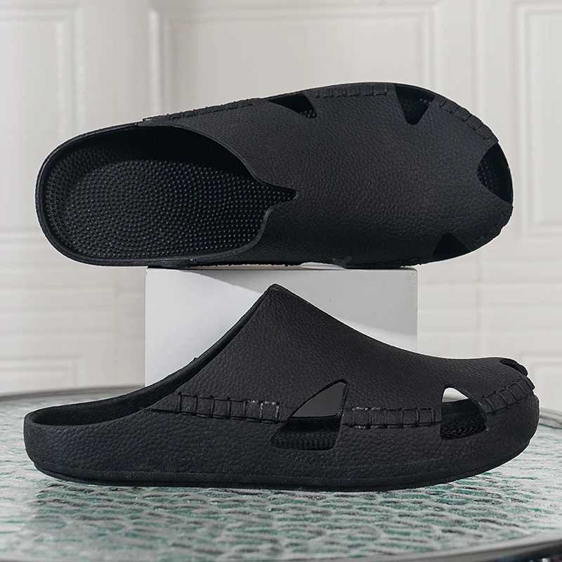 Womens shoes are waterproof anti slip lightweight breathable soft soled wear-resistant and suitable for outdoor casual sandals at homeXJ250407
