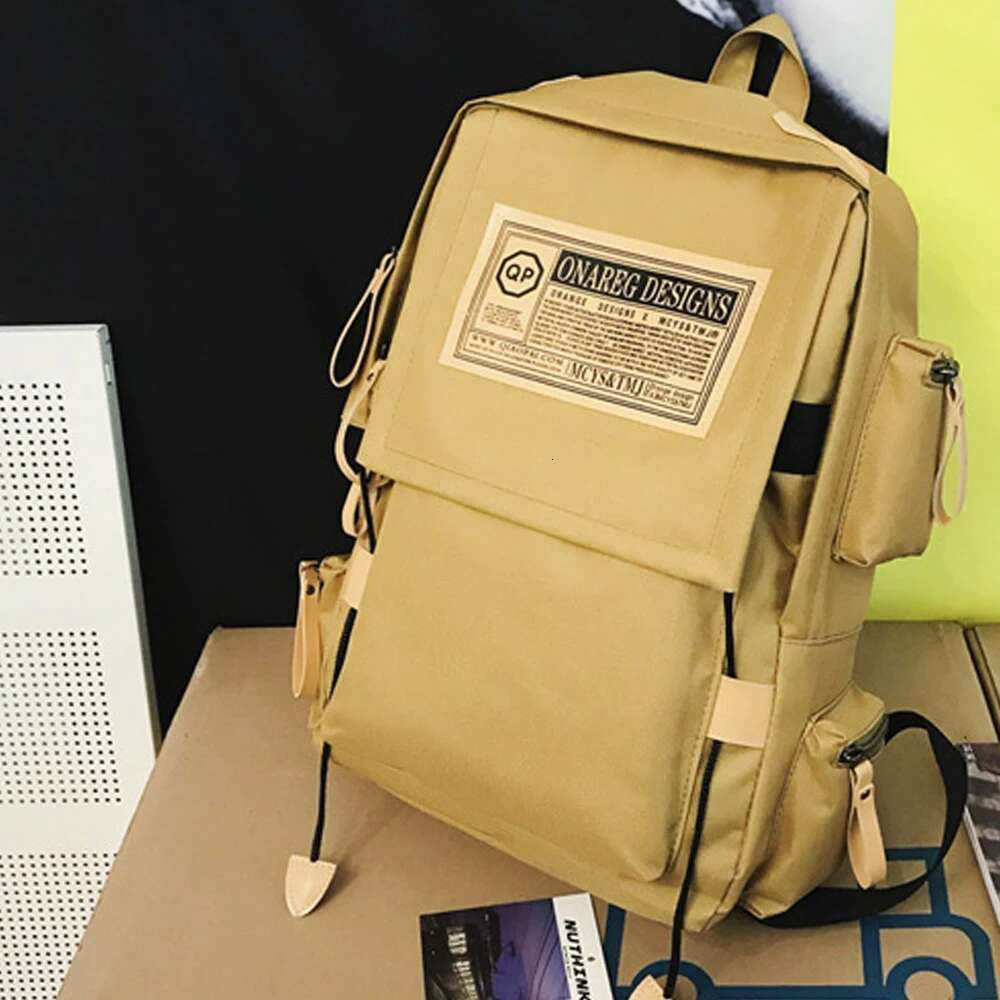 Backpack Men s Simple Large Capacity Travel Computer Bag Women s Junior High School Student Schoolbag For Commuting Use Mw