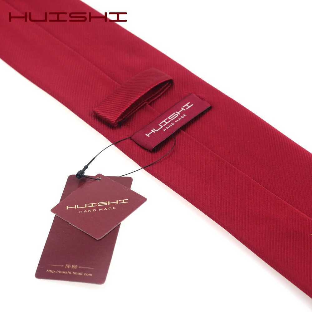 Elegant Classic Mens Tie Red 8cm Necktie Solid Red Waterproof Ties 6CM For Man Business Wedding Gifts Party Suit Accessories X250407