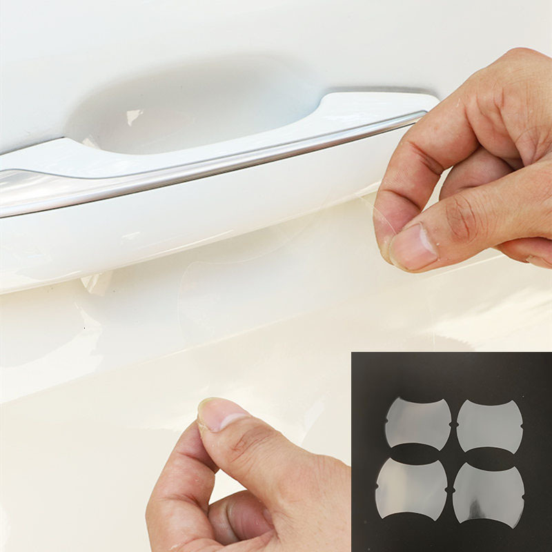 4pcs Car Door Handle Bowl Protector Sticker For Mitsubishi/ Mazda/ Subaru /Suzuki / Toyota Lexus /Honda Acura /Renault / Nissan