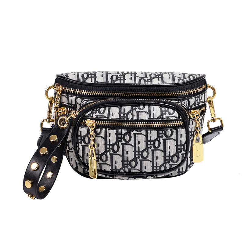 New autumn and winter fashion retro handbag for women PU leather retro stylish single shoulder bag High-end versatile cross body bag