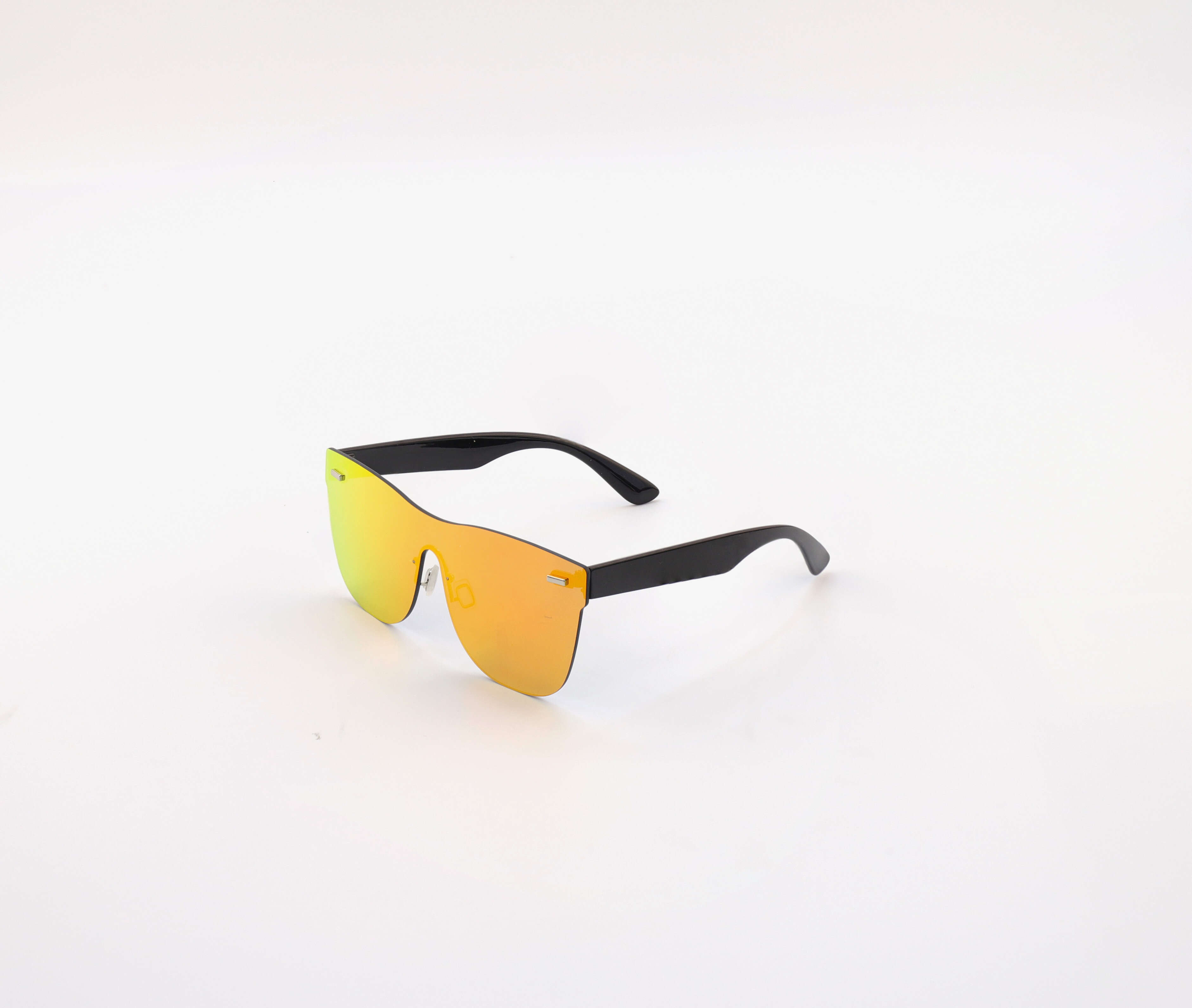 Polarized Sports Sunglasses for Men UV380 Protection Mens Sunglasses Wrap Around Sun Glasses for Cycling Running Custom Frameless Fashion Men Women Su