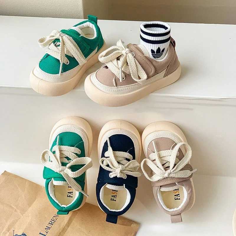 Kindergarten baby shoes spring and summer new Korean boys canvas shoes Versatile childrens shoes girls soft soled casual shoes Tide Zapatillas W250407