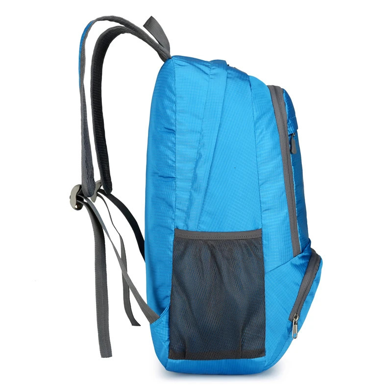 23L Packable Backpack Foldable Ultra Light Outdoor Duffle Bag Big Folding Knapsack Hiking Travel Rucksack Mountaineering Daypack 250407