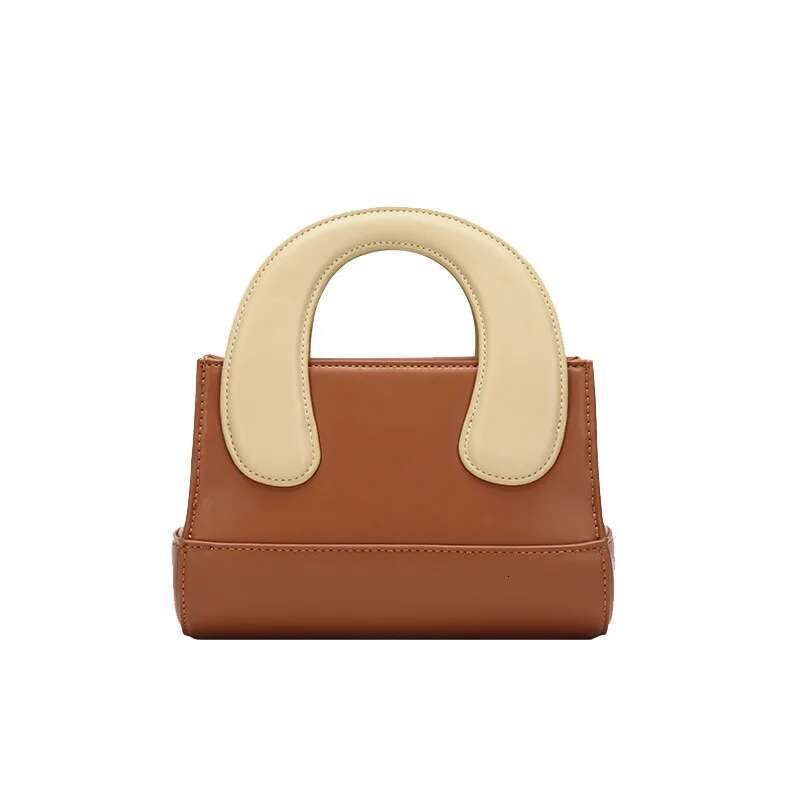 Simple And Fashionable Women's Single Shoulder Cross Small Square Leather Crossbody Bag, Handbag