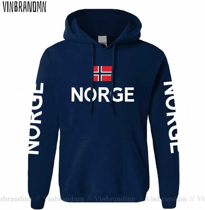Norway hoodie mens sweater new hip-hop street flag without Norway W250408