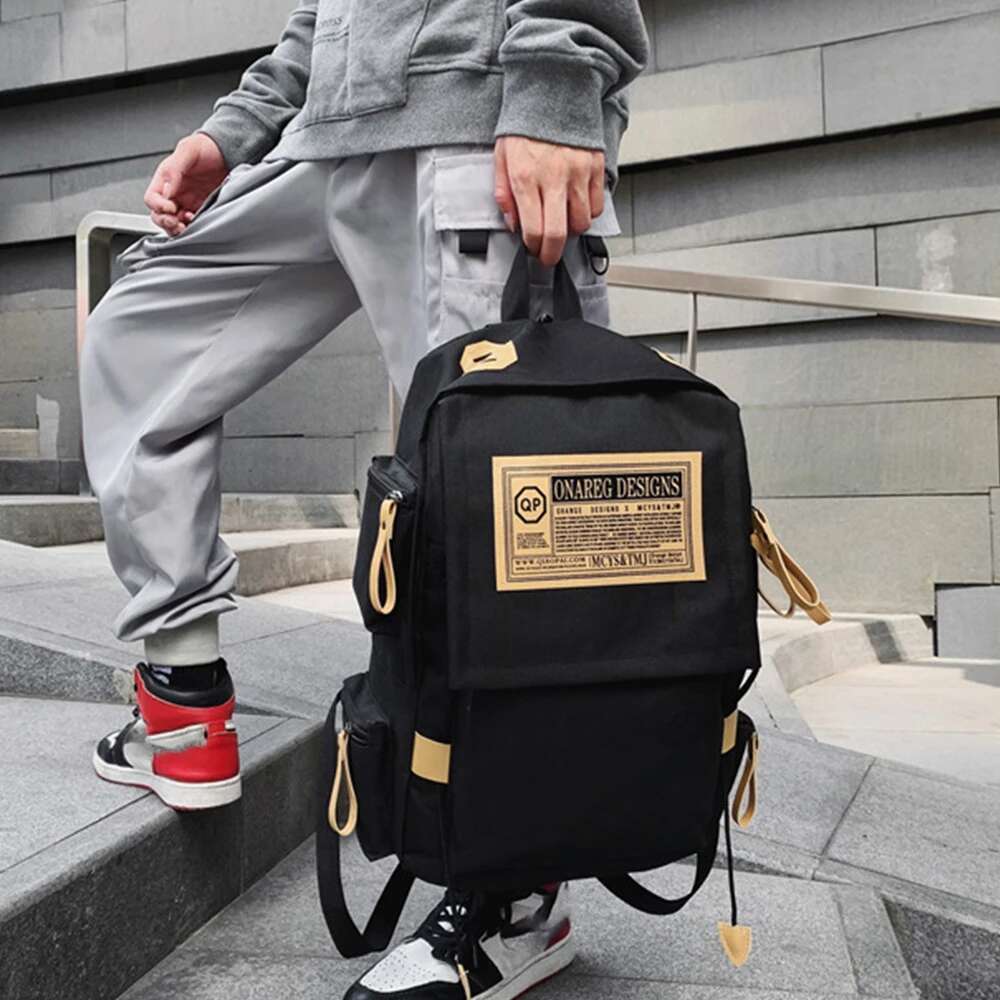 Backpack Men s Simple Large Capacity Travel Computer Bag Women s Junior High School Student Schoolbag For Commuting Use Mw