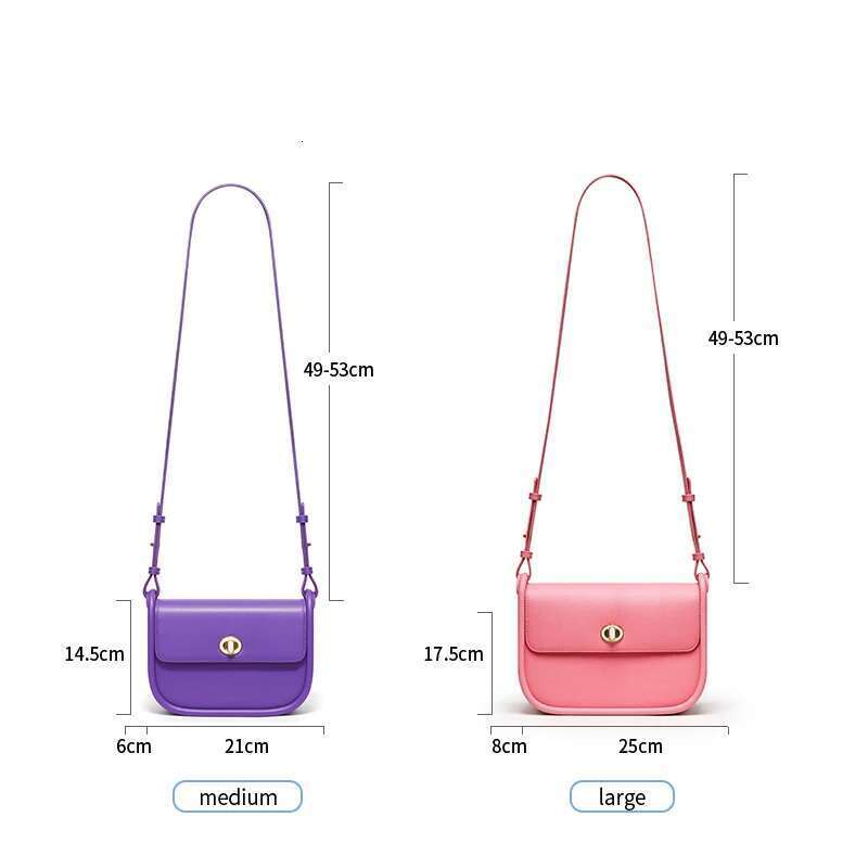 BAFELLI 2024 Women's NEW TREND LEATHER SADDLE BAGS FASHION STYLE ORIGINAL DESIGNER BRAND CASUAL CROSSBODAY PURSE SHOULDER