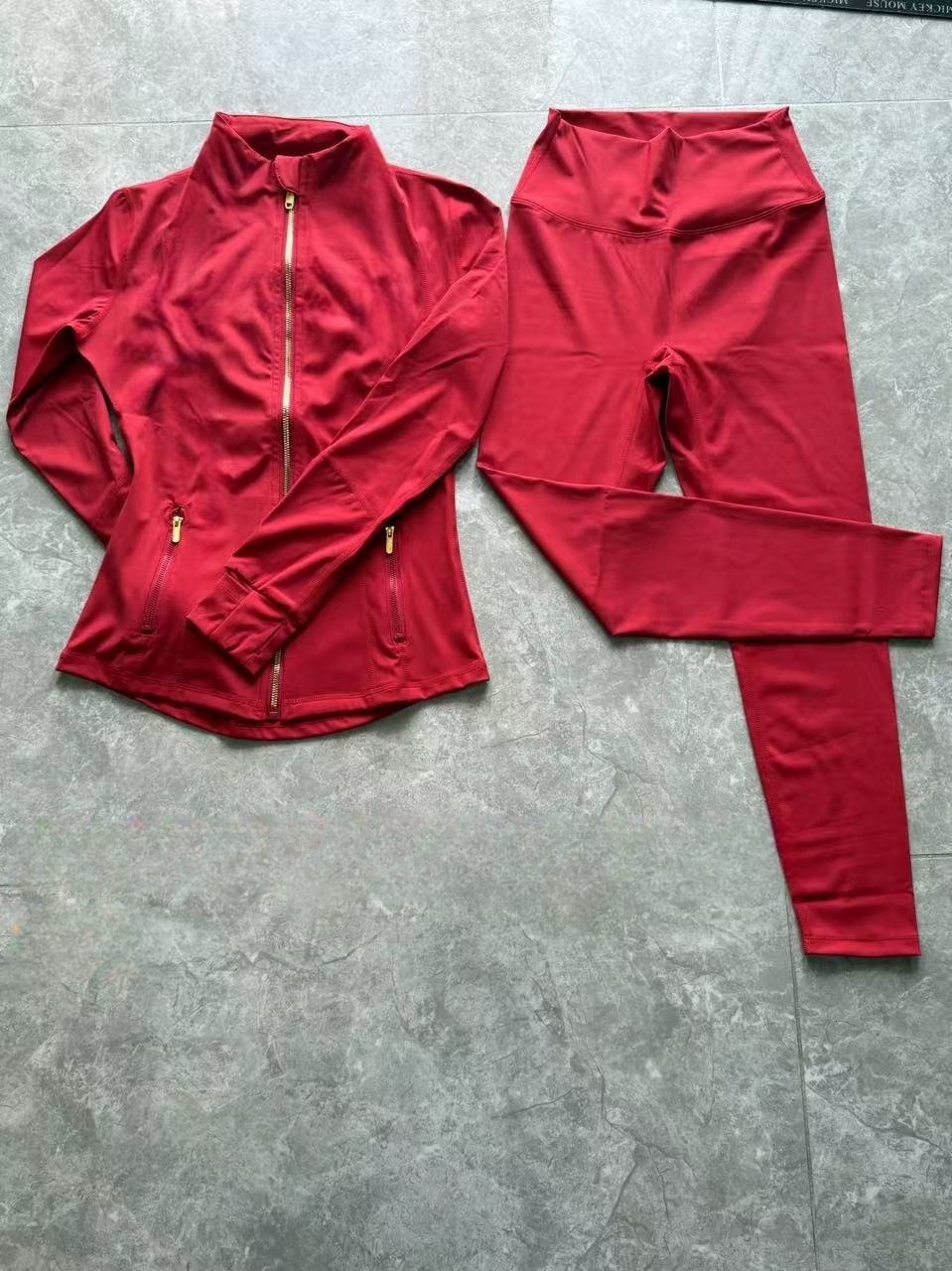 Women Designer Yoga Set Casual Short Sports Workout Set Women Sets Shorts Leggings Jackets Zip Up Coat Elastic Quick Drying And Breathable Gym Suits T
