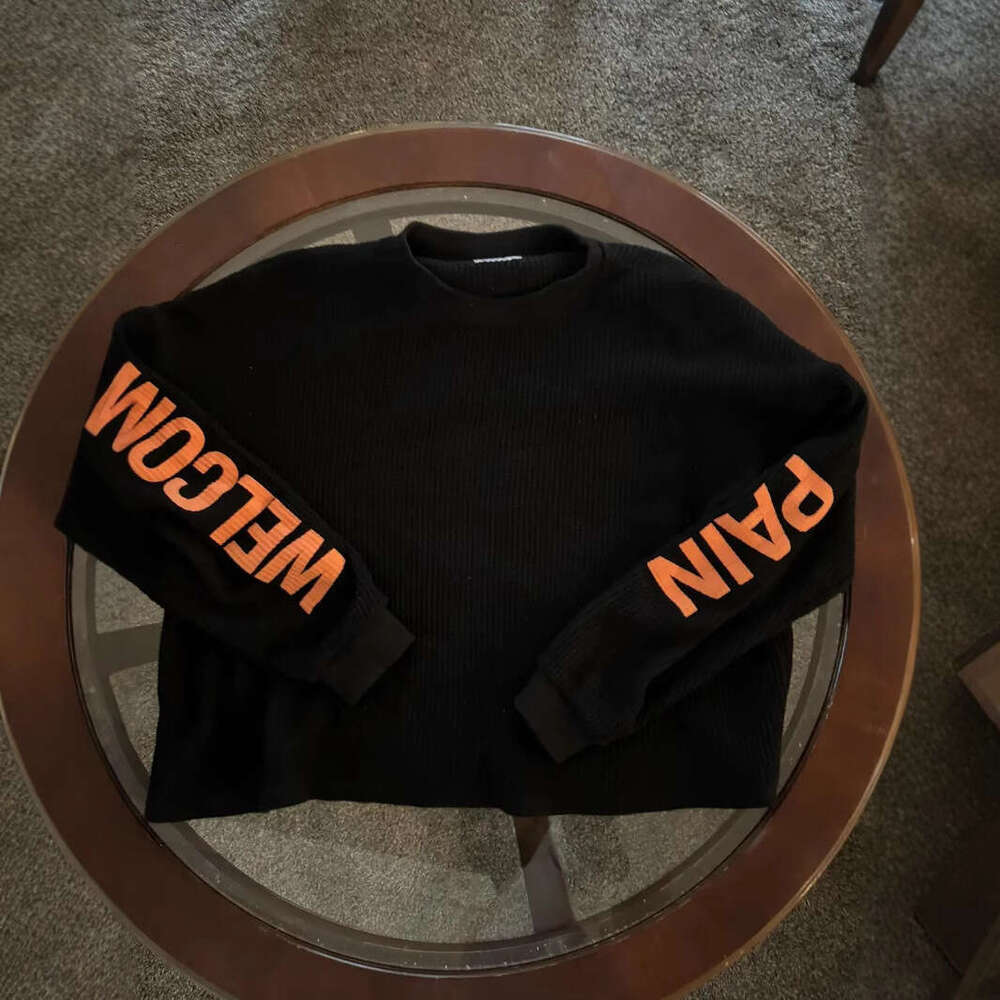 2025 New Threaded Unisex Loose Warm Trendy and Fashionable Design Round Neck Sweater gift for boys