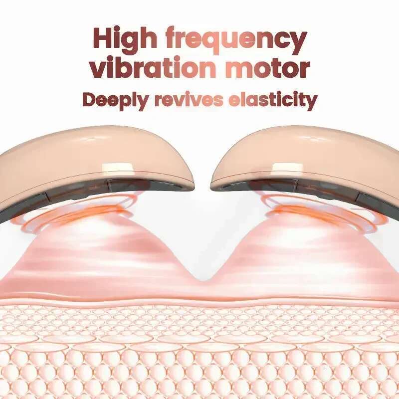 New Electric Enhancement Massager Dredge Anti Sagging Breast Beauty Device Relieve Mas Pain Chest Massage Tool