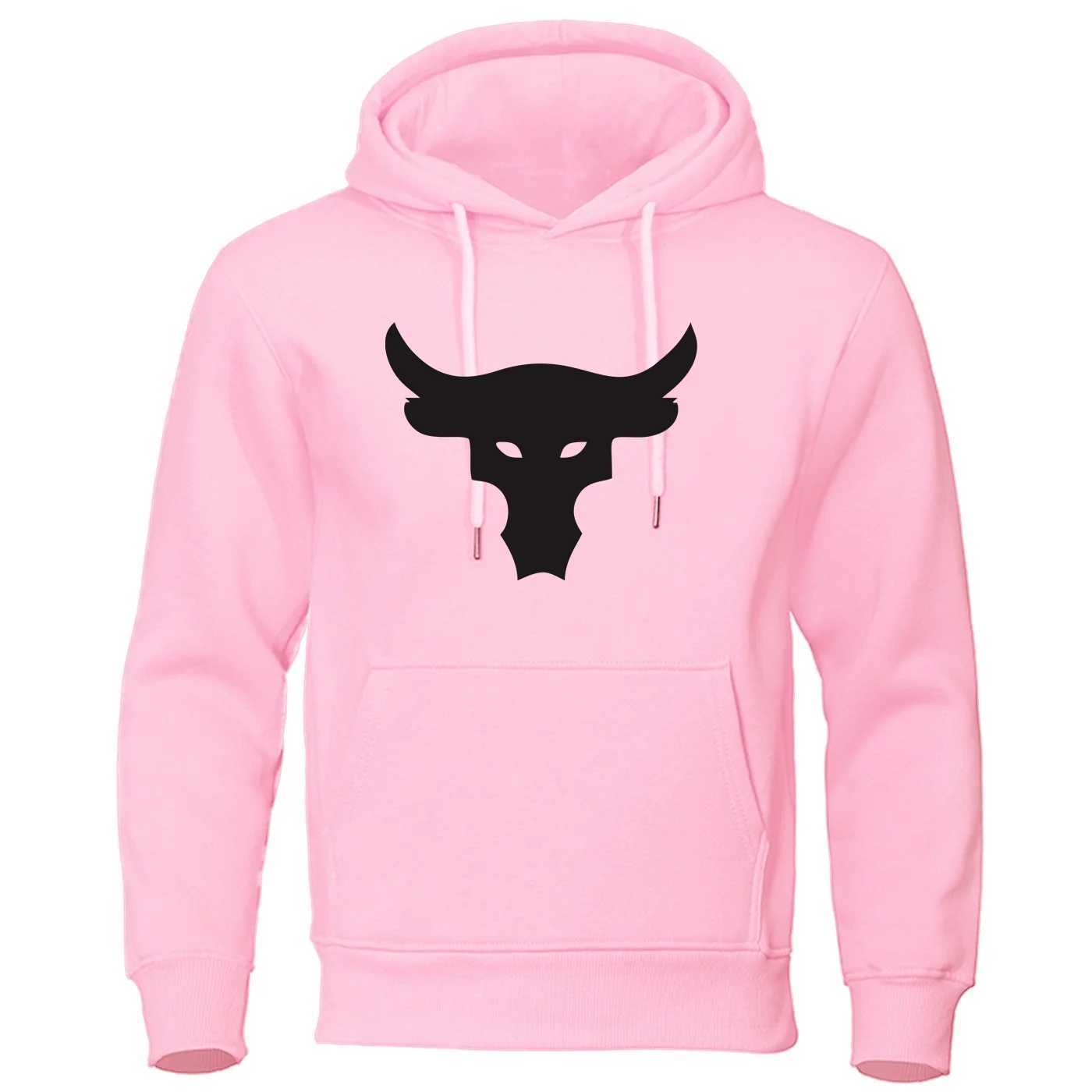 Popular autumn and winter sheepskin print casual fashion mens hoodies pullovers hip-hop street hoodies W250408