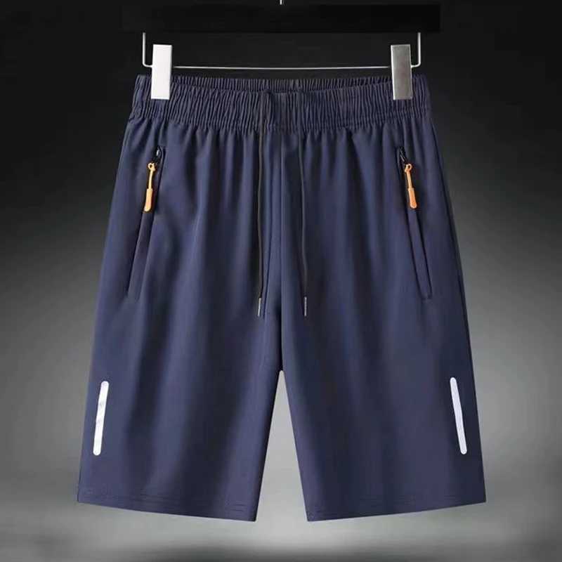 Fashion Casual Shorts Men Summer Breathable Board Shorts Running Jogging Mens Shorts Gym Fitness Sports Male Bottom Black 3XL XJ250605