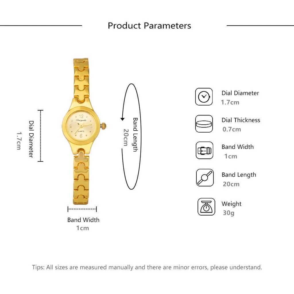 Luxury womens watch Rhinestone gold bracelet high-quality classic stainless steel watch quartz womens watchT250408