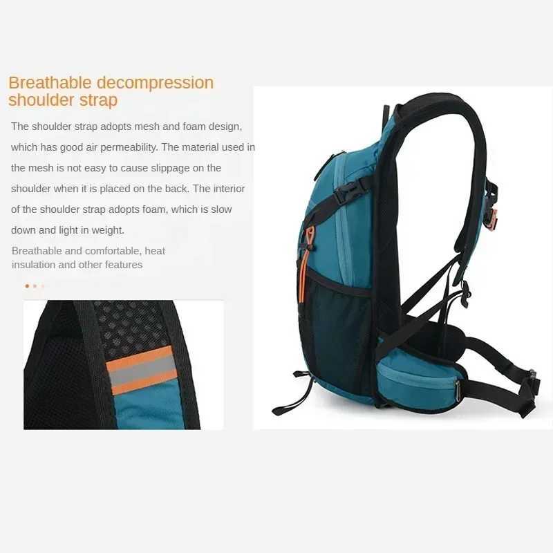 25L Waterproof Breathable Large Capacity Outdoor Climbing Bag Outdoor Camping Backpack Trekking Sport BagsC250407
