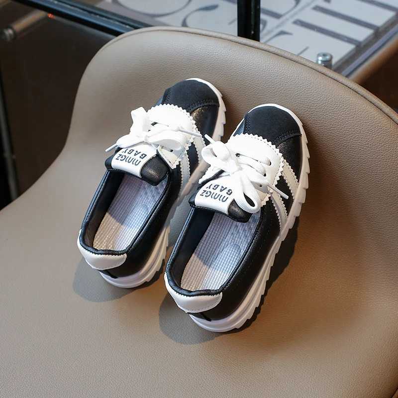 New childrens sports shoes for girls in the summer and autumn of 2025 fashionable soft comfortable casual breathable flat shoes childrens shoes 26-30 