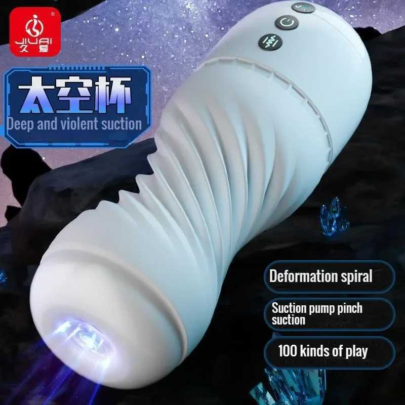 Strap on Blowjob Sex Mane Real Oral Vagina Masturbation Cup for Men Pocket Pussy Vibrating Toy Automatic Male MasturbatorW250408
