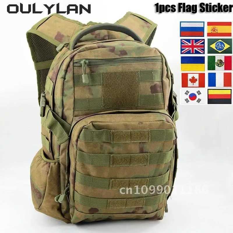 Hunting Hiking Camping Bag Mountaineering Backpack Large Outdoor Capacity Tactical Equipment Pack Assault Action BackpacksC250407