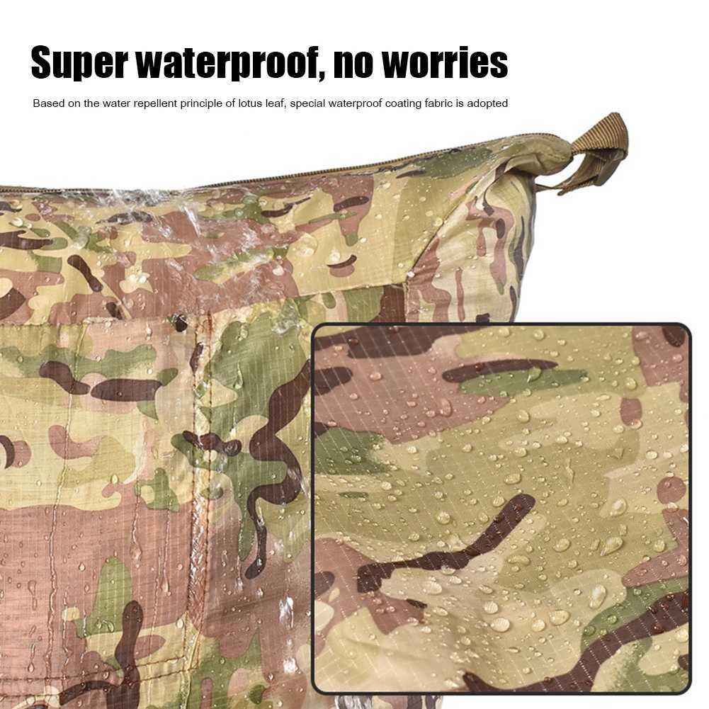 Portable Travel Bag Outdoor Foldable Cross-Body Shoulder Bag Waterproof Large Capacity Shopping Carrier Tote PouchC250407
