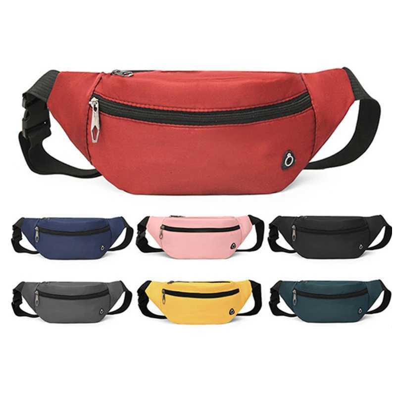 Travel womens mens waist bag casual function shoulder strap bag sports strap bag mobile phone money bag Fanny Hip Z250407