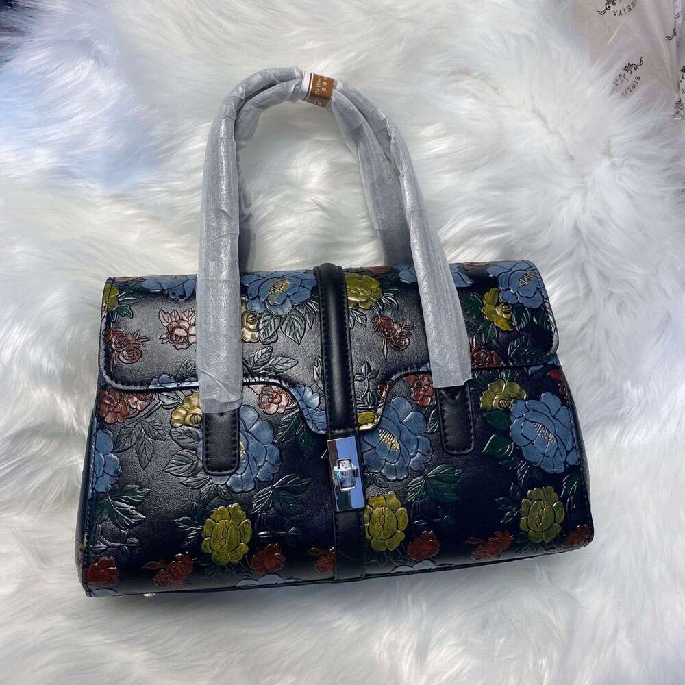 Siweiya Women's Bag 2022 New Collection Fortune 7803. Blossoming Series Single Shoulder Handbag