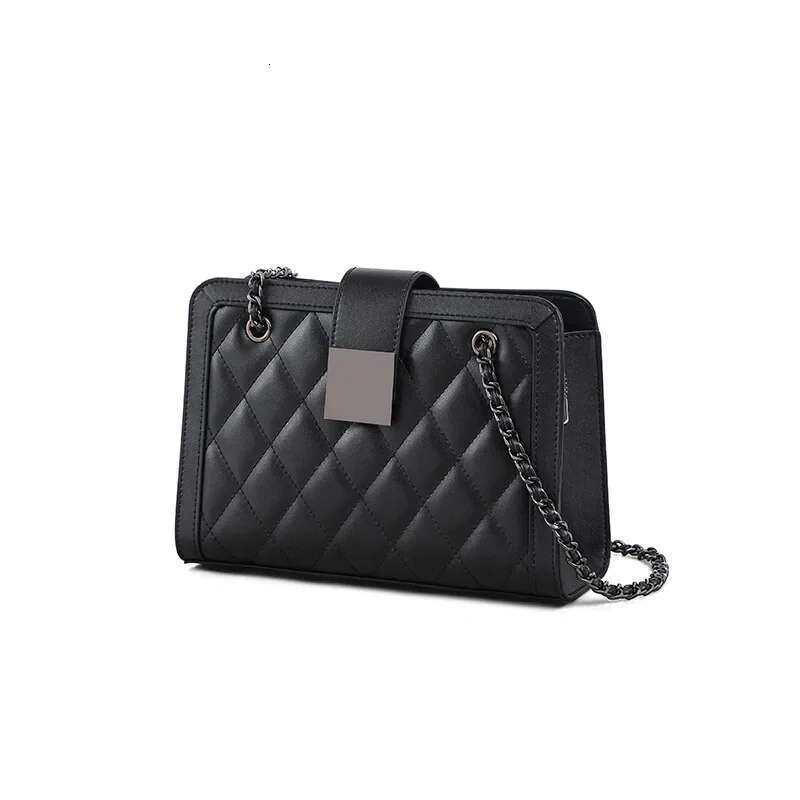 New High-End Fashion Crossbody Chain Versatile Single Shoulder Armpit Bag Women's 100% Genuine Leather